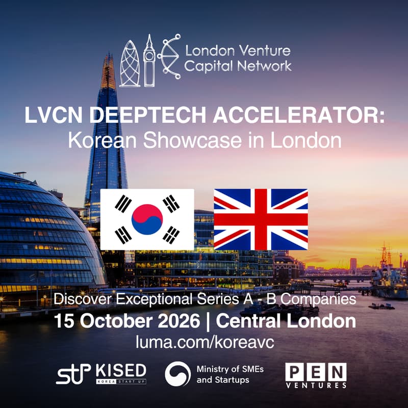 Cover Image for Korean Deeptech Investor Showcase - London VC Network