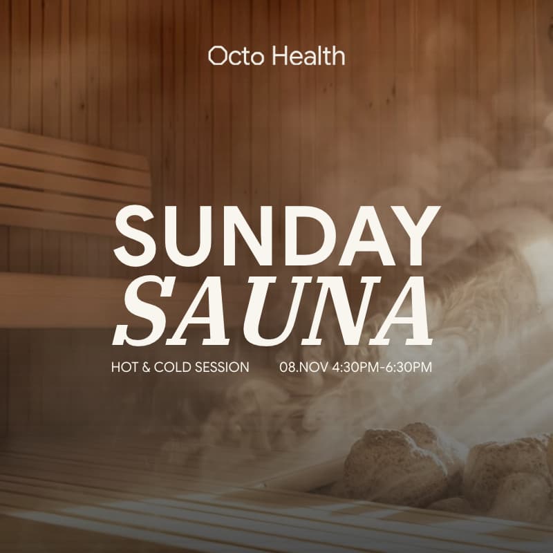 Cover Image for Sunday Sauna: Hot & Cold Session