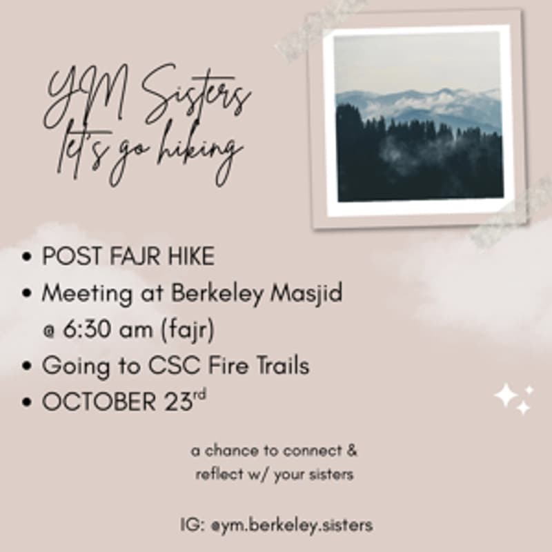 Cover Image for YM Sisters Hiking
