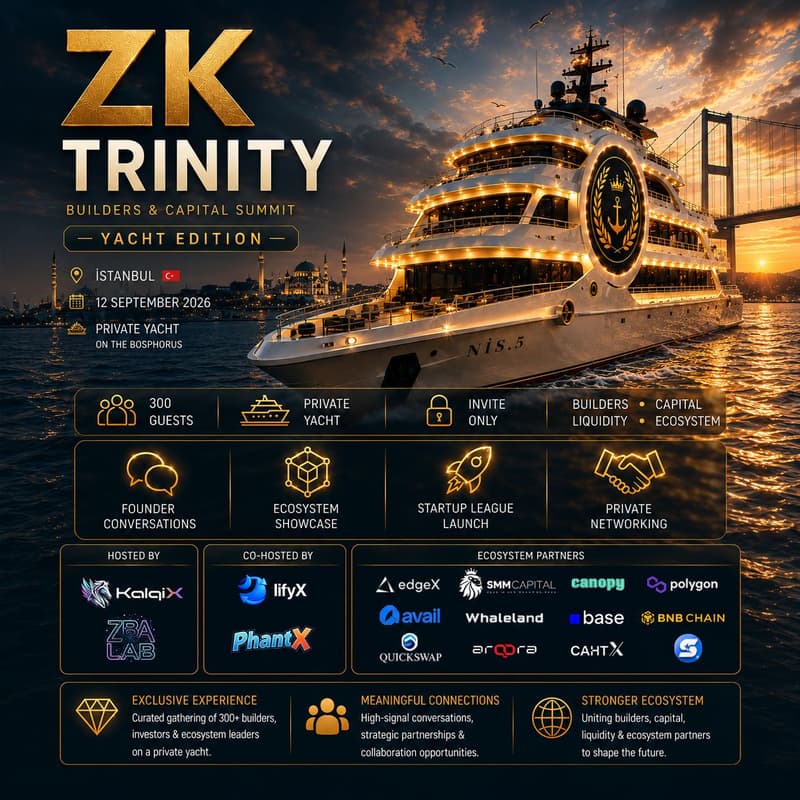 Cover Image for ZK Trinity: Builders & Capital Summit — Yacht Edition