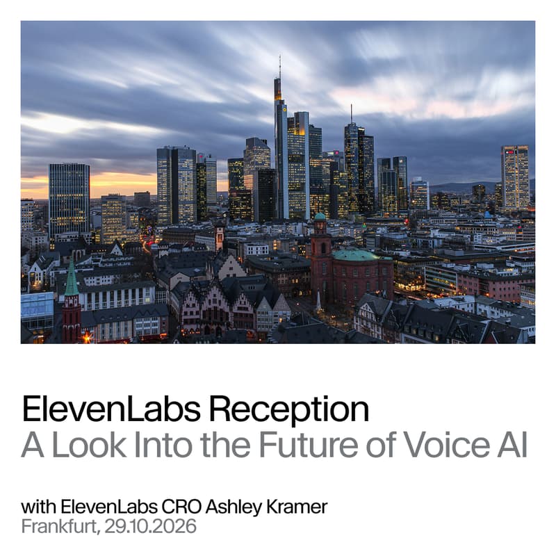 Cover Image for ElevenLabs Reception - A Look Into the Future of Voice AI