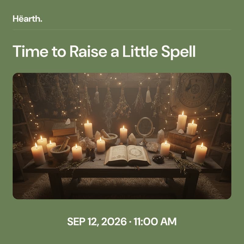 Cover Image for 🌙✨TIME TO RAISE A LITTLE SPELL✨🌙