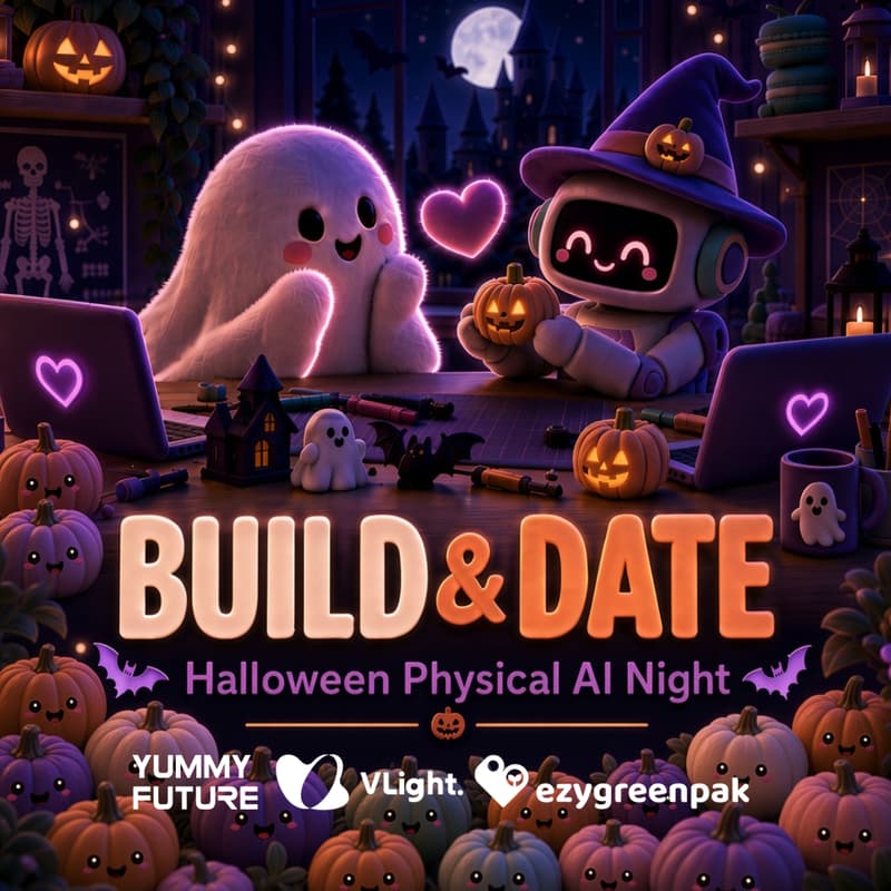 Cover Image for Build & Date: Halloween Physical AI Night
