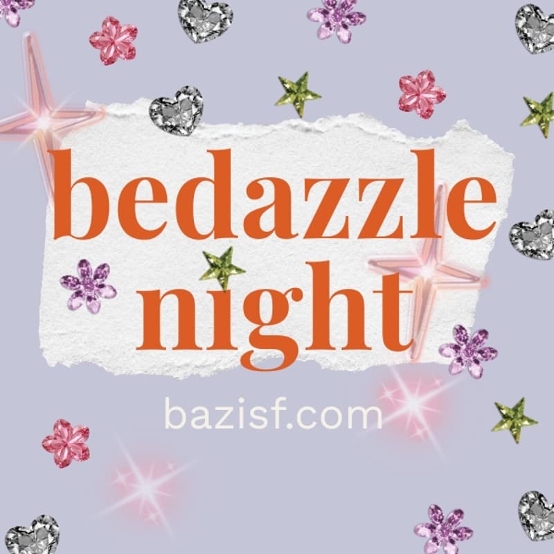 Cover Image for craft night: let's bedazzle everything!!