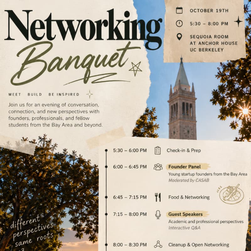 Cover Image for Networking banquet