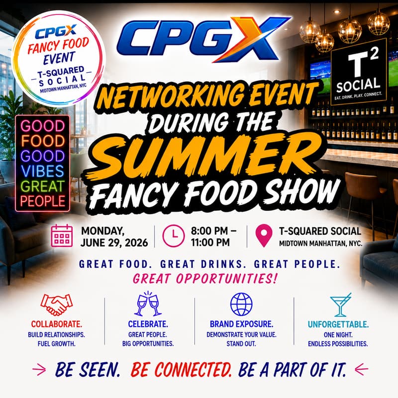 Cover Image for CPG X Summer Fancy Food Networking Event