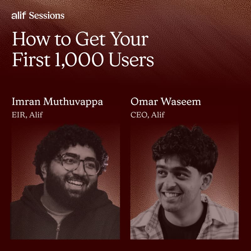 Cover Image for [Livestream] How to get your first 1,000 users