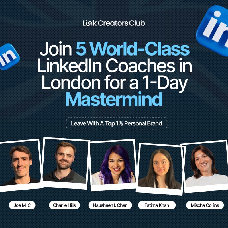 Cover Image for LinkedIn Personal Branding MASTERMIND