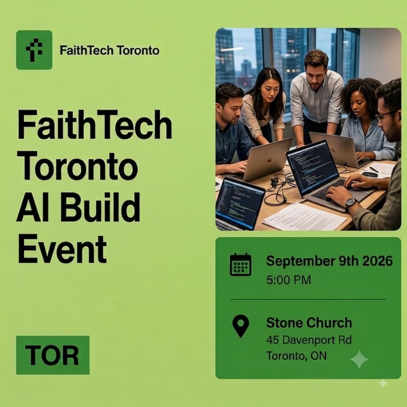 Cover Image for FaithTech Toronto AI Build Event