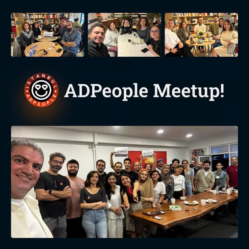 Cover Image for ADPList Meetup | İstanbul 🇹🇷