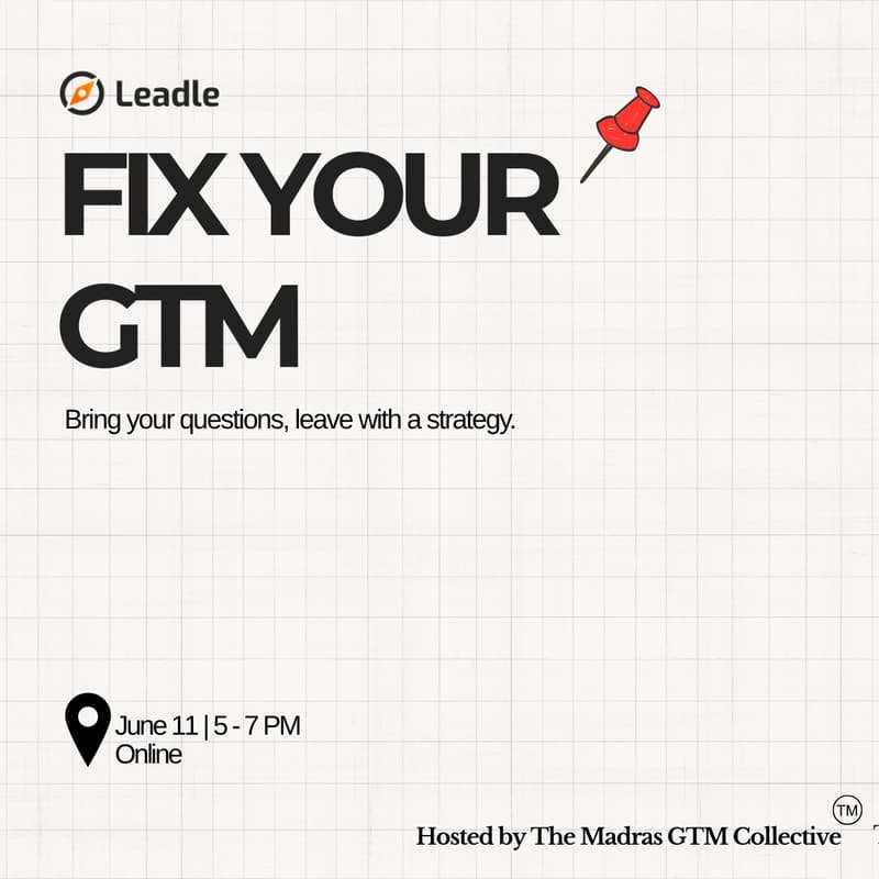 Cover Image for Fix Your GTM — Live Session #1