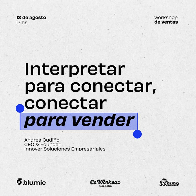 Cover Image for Interpretar para conectar, conectar para vender