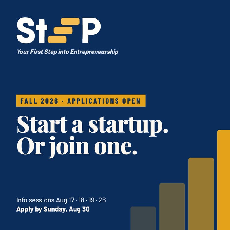 Cover Image for StEP Fall 2026 Info Session 3