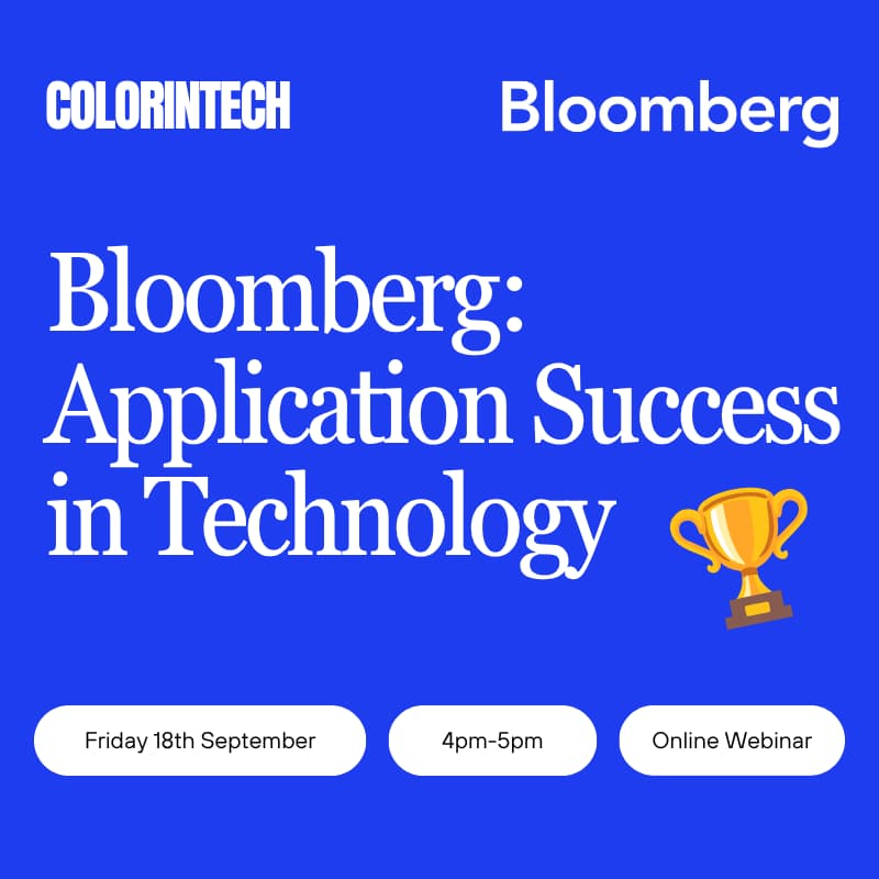 Cover Image for Bloomberg: Application Success in Technology