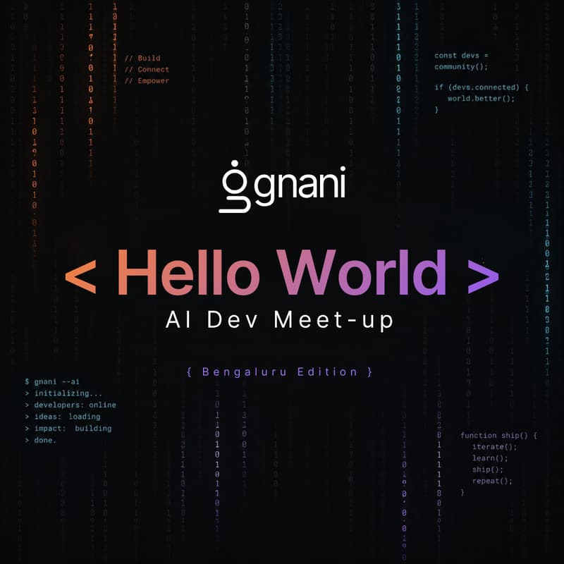 Cover Image for <Hello World> AI Dev Meet-up