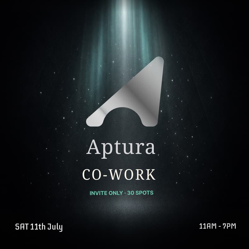 Cover Image for CoWork @ Aptura.AI
