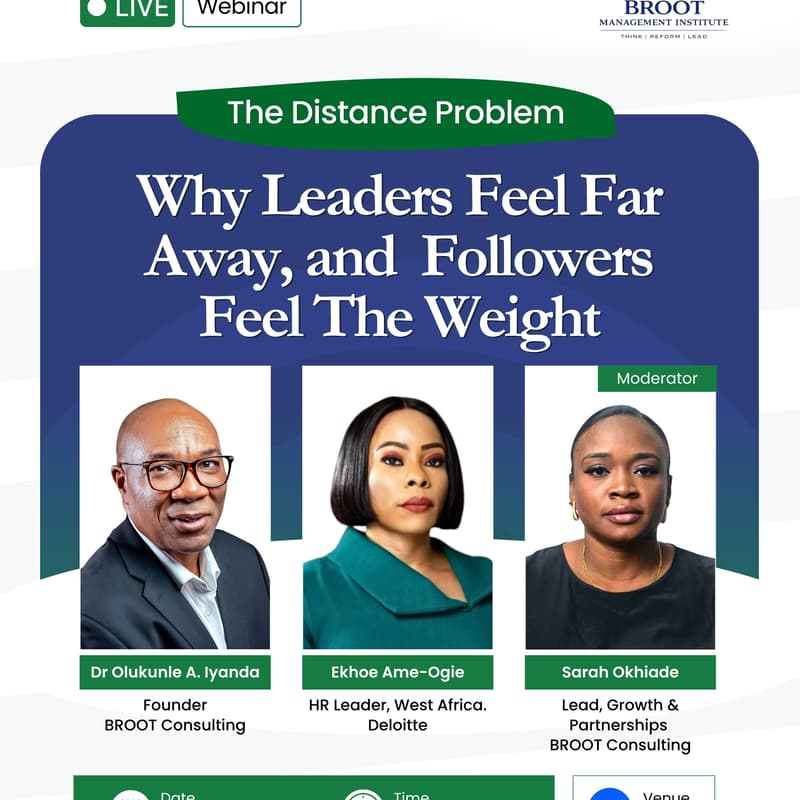 Cover Image for Why Leaders Feel Far Away, and Followers Feel The Weight