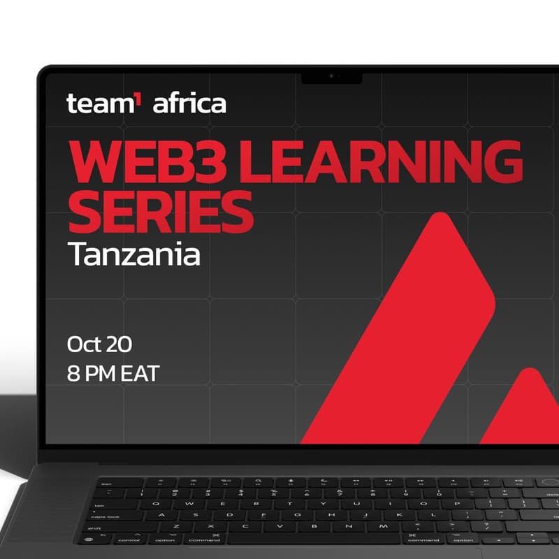 Cover Image for Avalanche Team1 Tanzania Web3 Learning Series