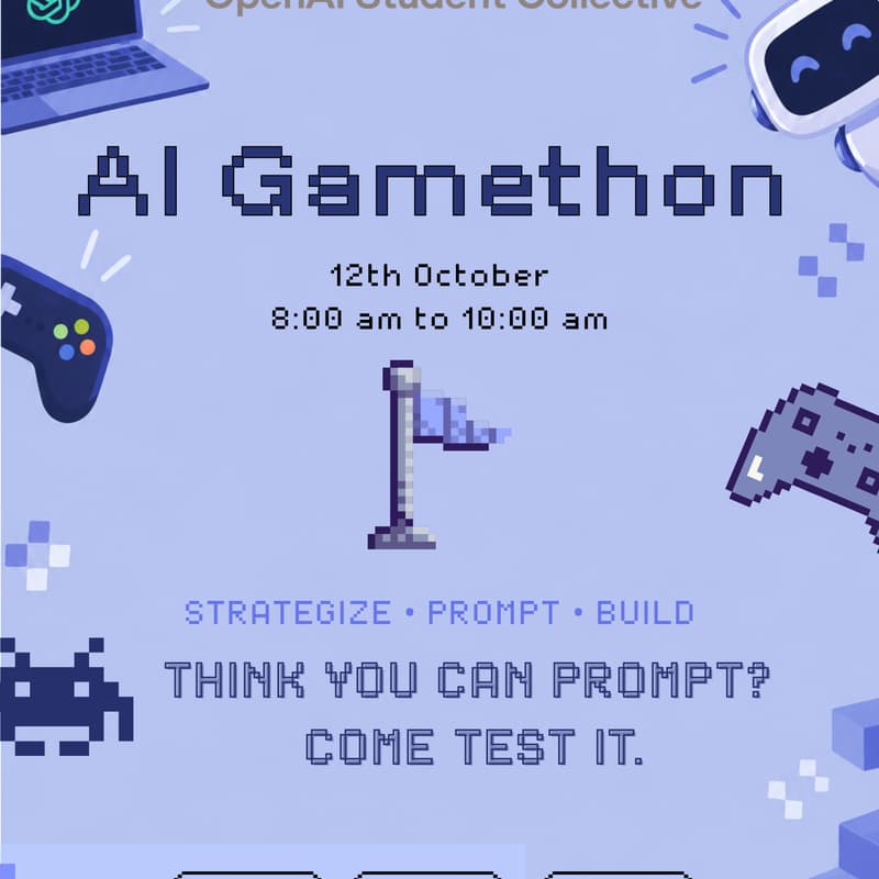 Cover Image for ChatGPT × Sites: The Idea Arcade. AI Gameathon