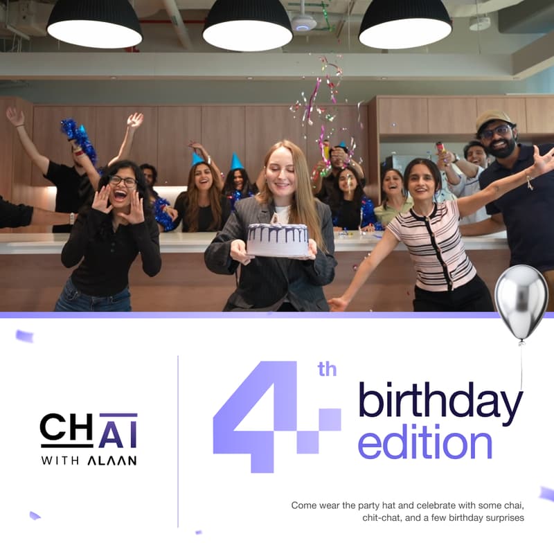 Cover Image for ChAI with Alaan: 4th Birthday Edition