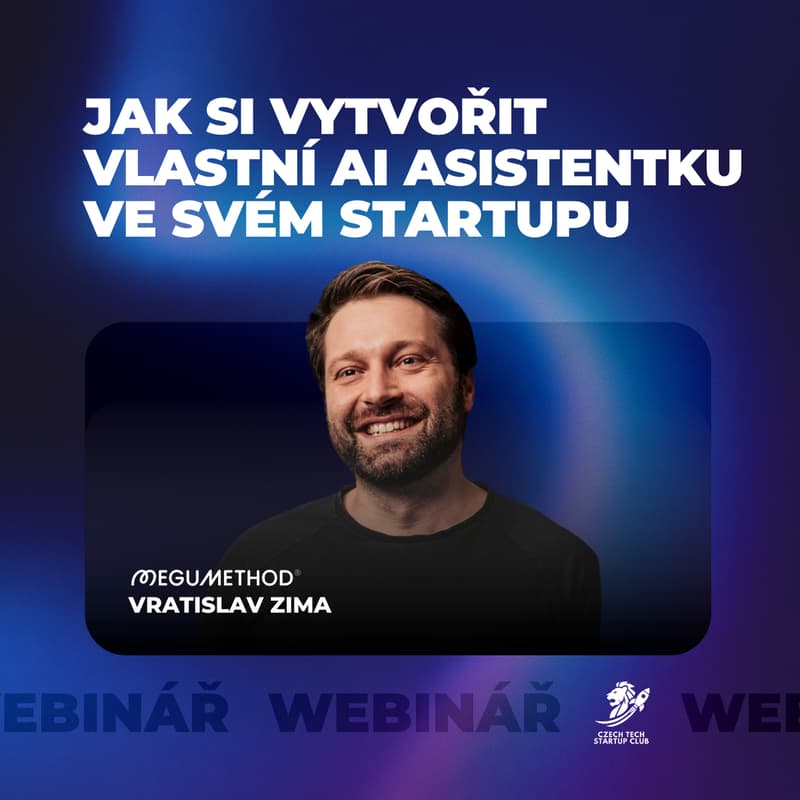 Cover Image for Webinář: Jak si vytvořit vlastní AI asistentku (a časem i Chief of Staff) ve svém startupu