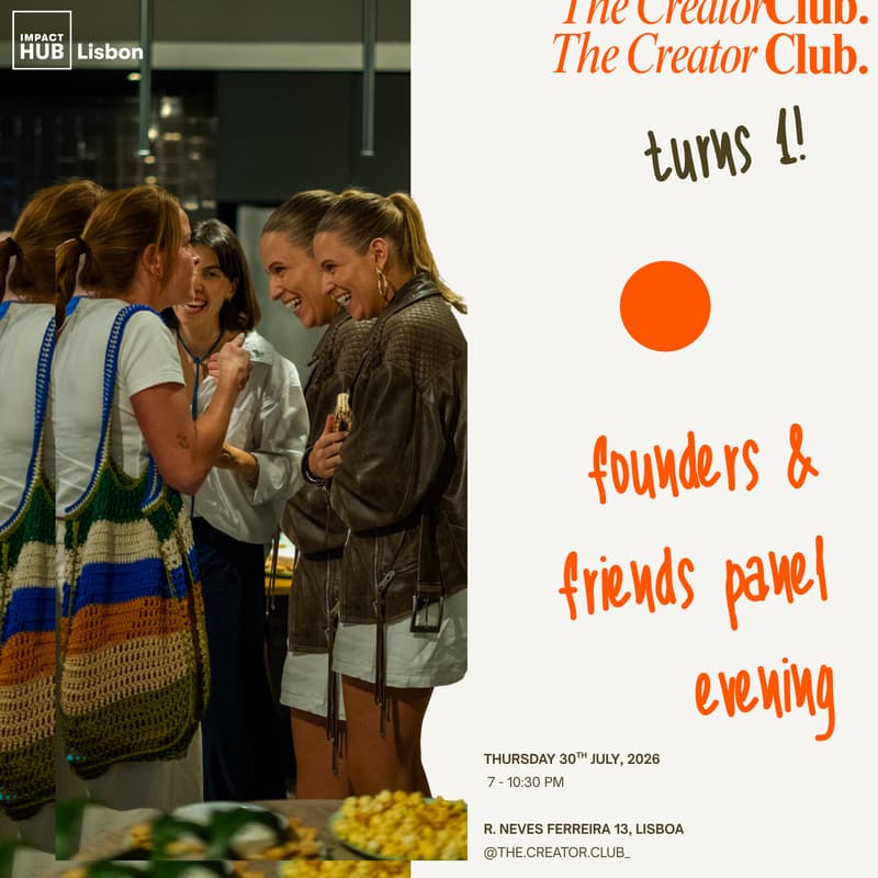 Cover Image for The Creator Club Turns 1: Founders & Friends Panel Evening 🍰 🥂
