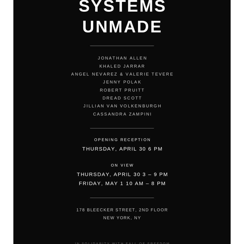 Cover Image for Systems Unmade