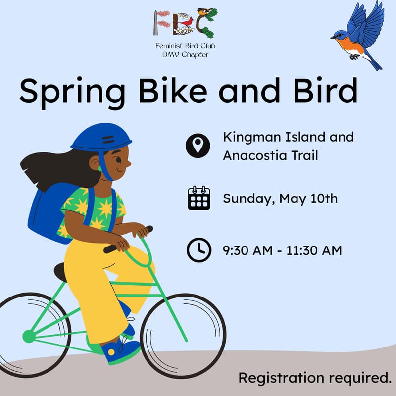 Cover Image for Spring Bike and Bird: Kingman Island and Anacostia Trail
