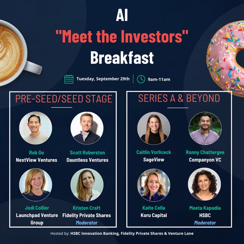 Cover Image for AI "Meet the Investors" Breakfast