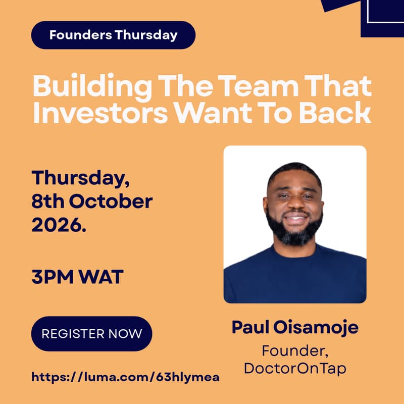Cover Image for Founder Thursday