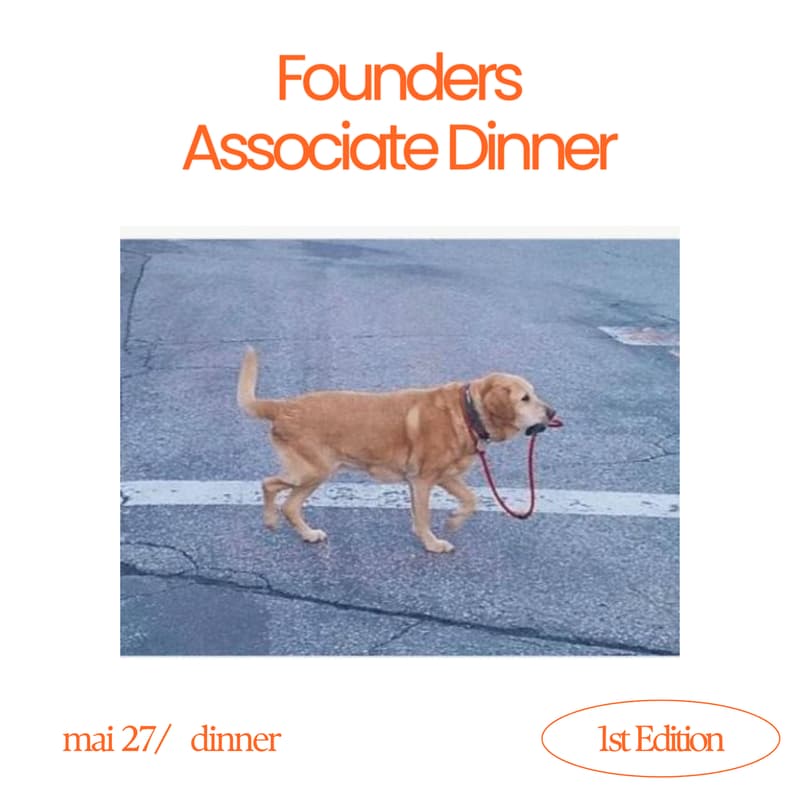 Cover Image for Founders Associate Dinner (1st edition)