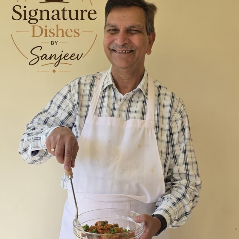 Cover Image for Indian Cooking Class - with Chef Sanjeev