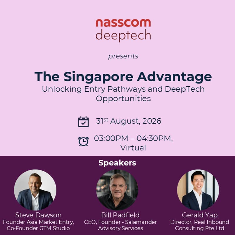 Cover Image for The Singapore Advantage: Unlocking Entry Pathways and DeepTech Opportunities (only for deeptech startups)