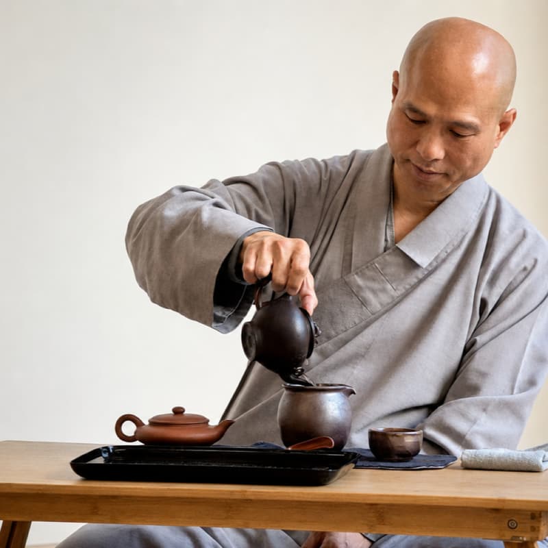 Cover Image for Monk Fridays: Tea, Chat & Meditation
