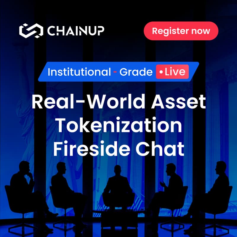 Cover Image for Institutional Grade LIVE | Real-World Asset Tokenization Fireside Chat
