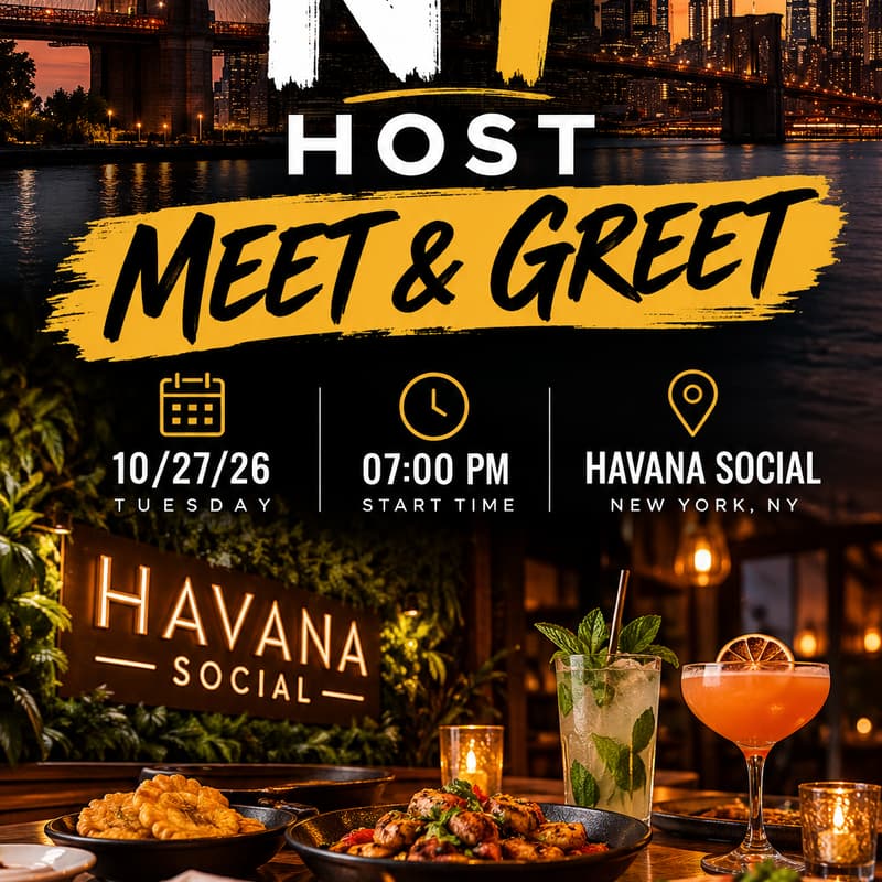 Cover Image for Meet me at Havana Social!