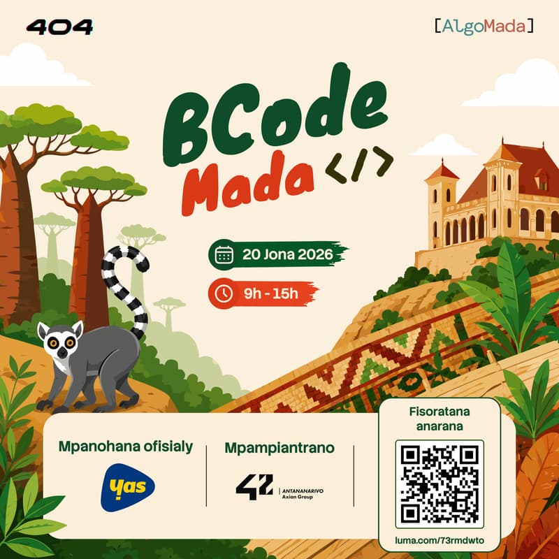 Cover Image for BCode Mada 2026