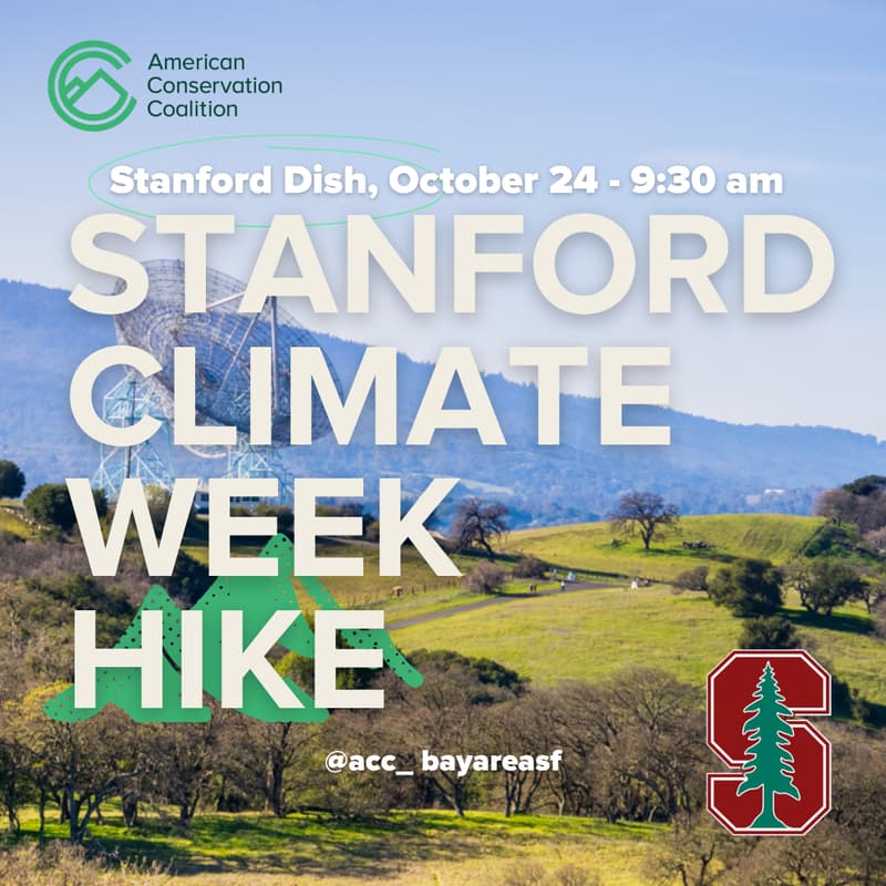 Cover Image for Stanford Climate Week Hike