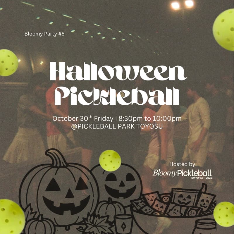 Cover Image for 🎃 Halloween Pickleball Night 👻