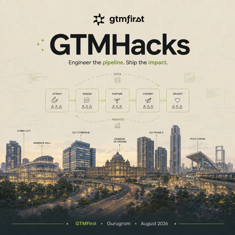 Cover Image for GTMHacks Gurugram