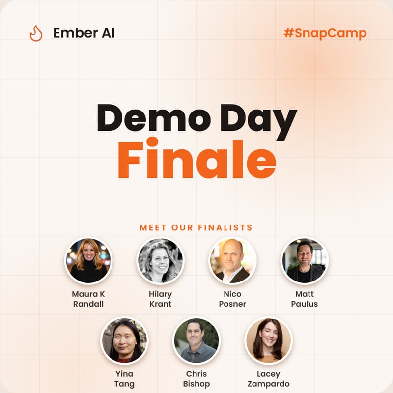 Cover Image for SnapCamp: Demo Day Finale