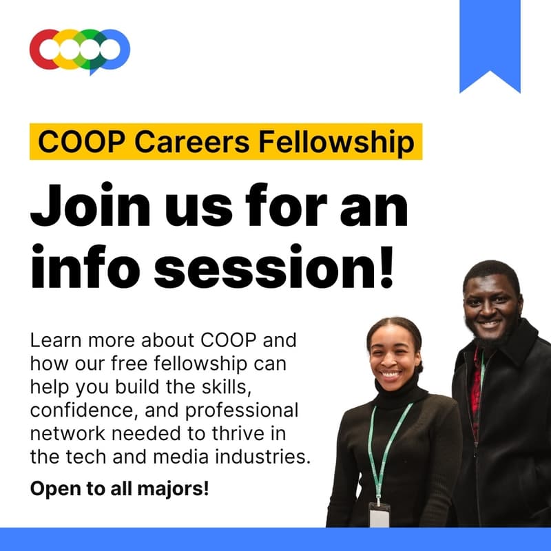 Cover Image for Info Session | COOP Careers