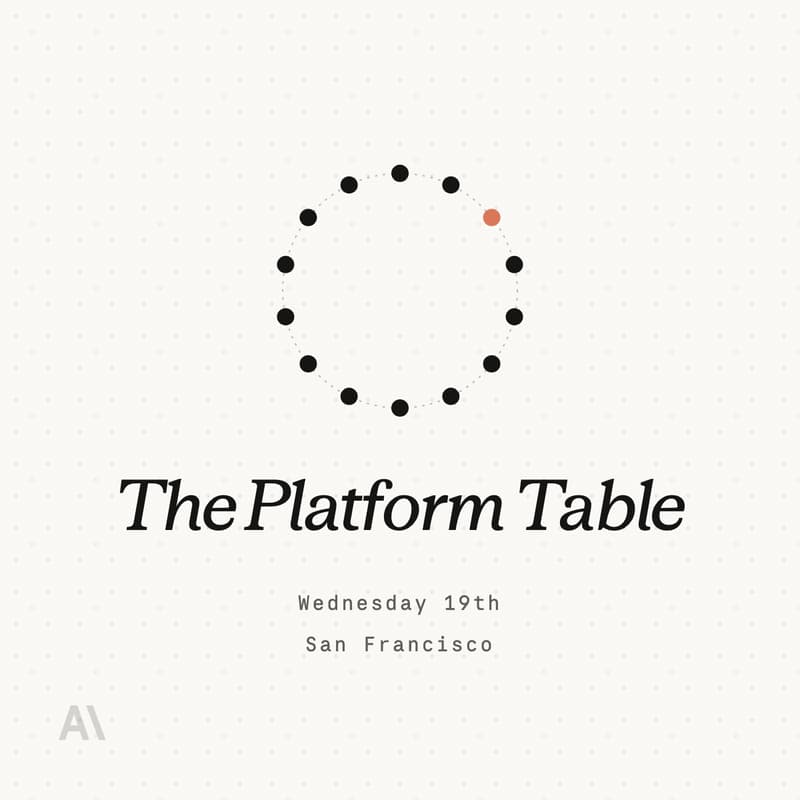 Cover Image for The Platform Table