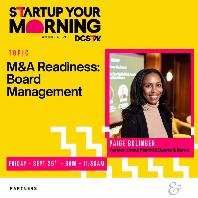 Cover Image for Start Up Your Morning: M&A Readiness - Board Management