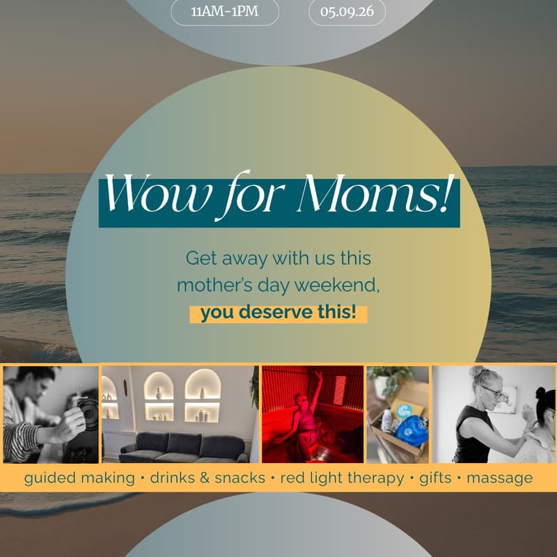 Cover Image for SF MOM WOW: Reclaim Your Radiance The Mother’s Day Experience to Relax, Create, and Connect