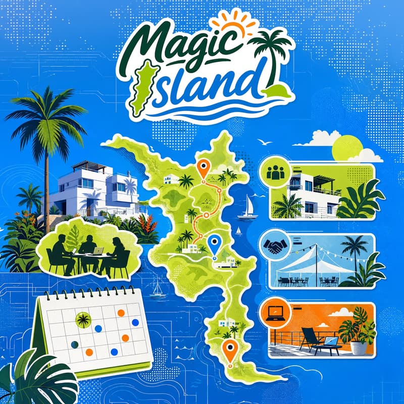 Cover Image for Magic Island Brazil: Discover Floripa + World Cup Watch Party