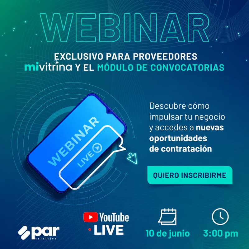 Cover Image for [Webinar] Mi Vitrina | Módulo convocatorias