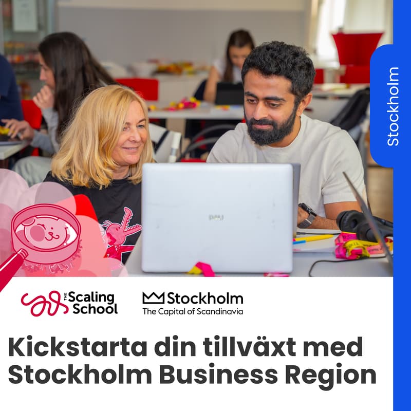 Cover Image for Kickstarta din tillväxt – med Stockholm Business Region