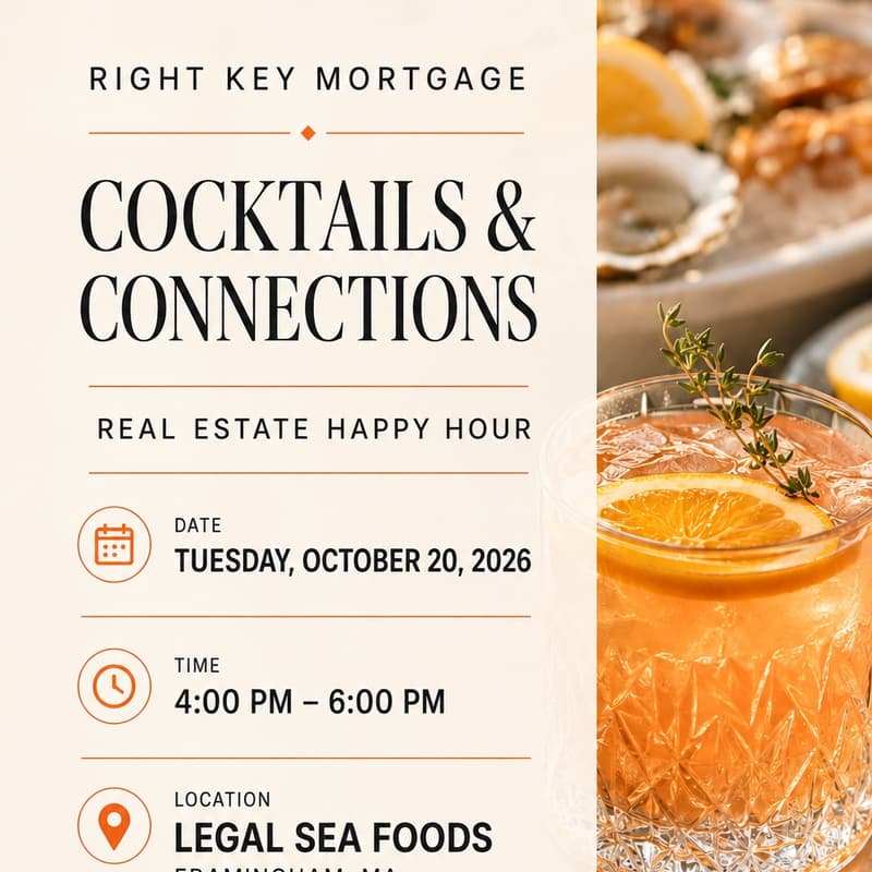 Cover Image for Cocktails & Connections - Real Estate Happy Hour
