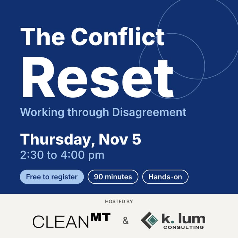 Cover Image for The Conflict Reset